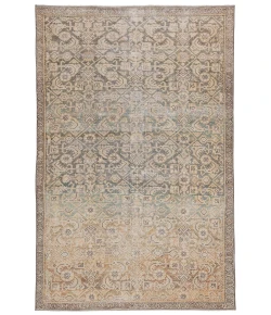Jaipur Living Boheme Atkins BOH13 Gold/Green 5 ft. X 8 ft. Rectangle Rug