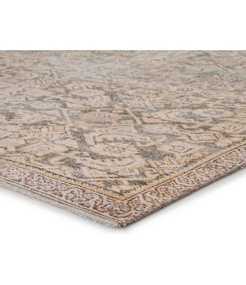 Jaipur Living Atkins Trellis Gold/ Green Area Rug (5'X8')