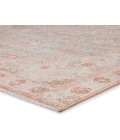 Jaipur Living Fay Medallion Orange/ Light Blue Area Rug (4'X6')