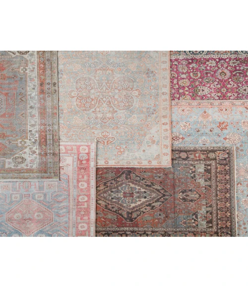 Jaipur Living Fay Medallion Orange/ Light Blue Area Rug (4'X6')