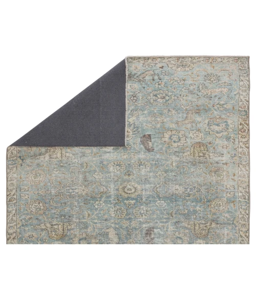 Jaipur Living Stag Oriental Teal/ Gold Area Rug (10'X14')