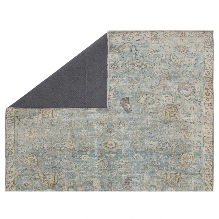 Jaipur Living Stag Oriental Teal/ Gold Area Rug (10'X14')
