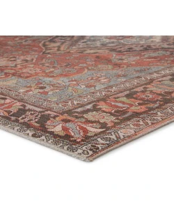 Jaipur Living Boheme Wesleyan BOH18 Rust/Gray 4 ft. X 6 ft. Rectangle Rug