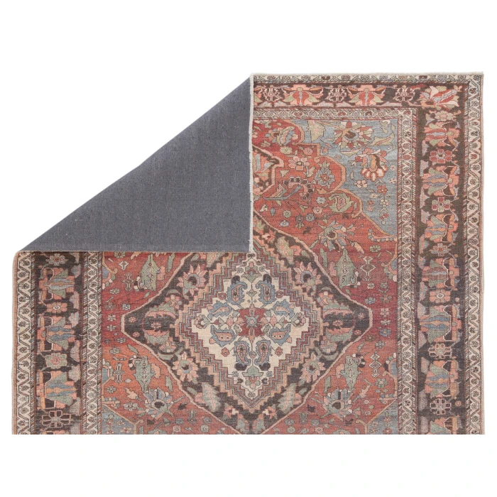 Jaipur Living Wesleyan Medallion Rust/ Gray Area Rug (8'10"X11'9")