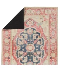 Jaipur Living Kadi Medallion Red/ Blue Area Rug 8'10"X11'9"