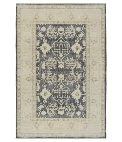 Jaipur Living Boheme Pia BOH24 Navy - Cream 4 ft. X 6 ft. Rectangle Rug