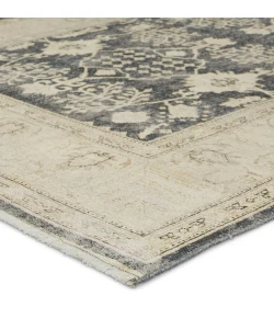 Jaipur Living Boheme Pia BOH24 Navy - Cream 4 ft. X 6 ft. Rectangle Rug