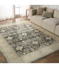 Jaipur Living Pia Medallion Navy/ Cream Area Rug 8'10"X11'9"