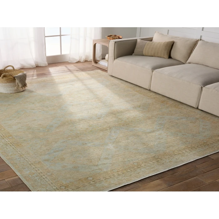 Jaipur Living Winn Trellis Blue/ Green Area Rug 7'10"X9'10"