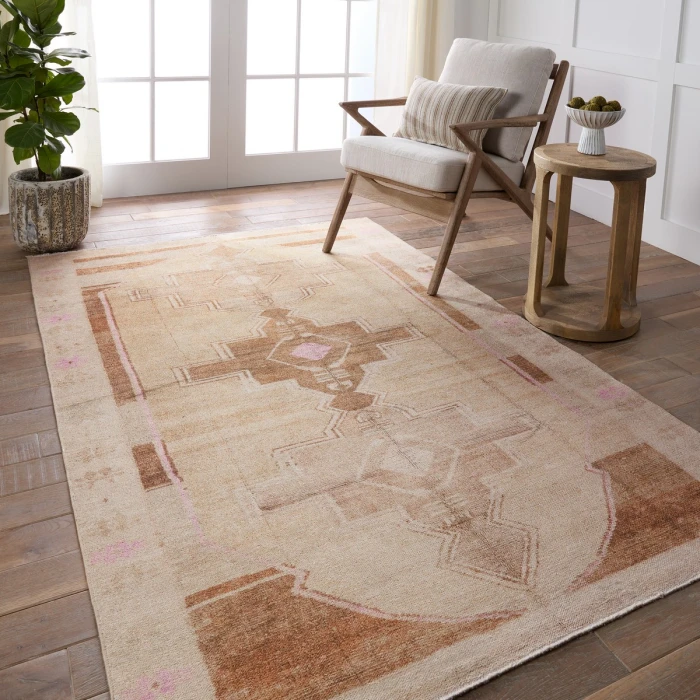 Jaipur Living Boheme Tan BOH29 2 ft. 6 in. X 8 ft. Rnr Runner Rug