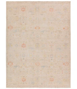 Jaipur Living Boheme Aaina BOH30 Cream - Blue 8 ft. 10 in. X 11 ft. 9 in. Rectangle Rug