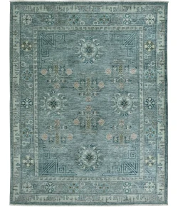 Jaipur Living Kyriel BOH33 Oriental Gray/Blue Area Rug (18" Swatch)
