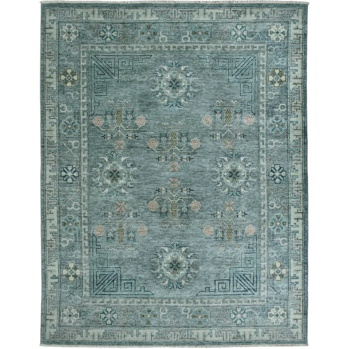 Jaipur Living Kyriel BOH33 Oriental Gray/Blue Area Rug (4'X6')