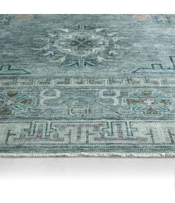 Jaipur Living Kyriel BOH33 Oriental Gray/Blue Area Rug (18" Swatch)