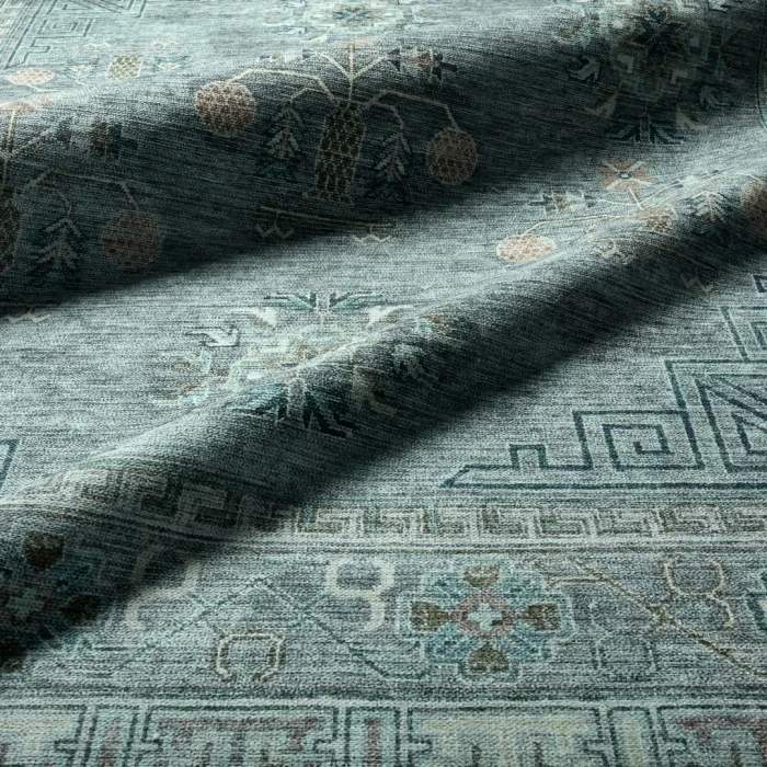 Jaipur Living Kyriel BOH33 Oriental Gray/Blue Area Rug (4'X6')