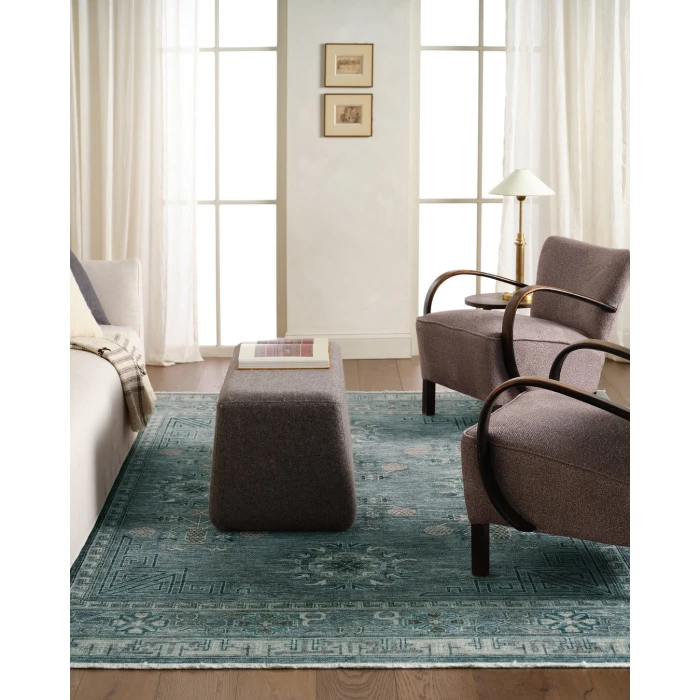 Jaipur Living Kyriel BOH33 Oriental Gray/Blue Area Rug (4'X6')