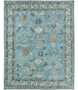 Jaipur Living Zelara BOH34 Oriental Blue/Gray Area Rug (18" Swatch)