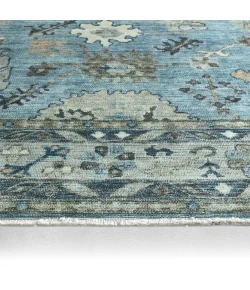 Jaipur Living Zelara BOH34 Oriental Blue/Gray Area Rug (18" Swatch)