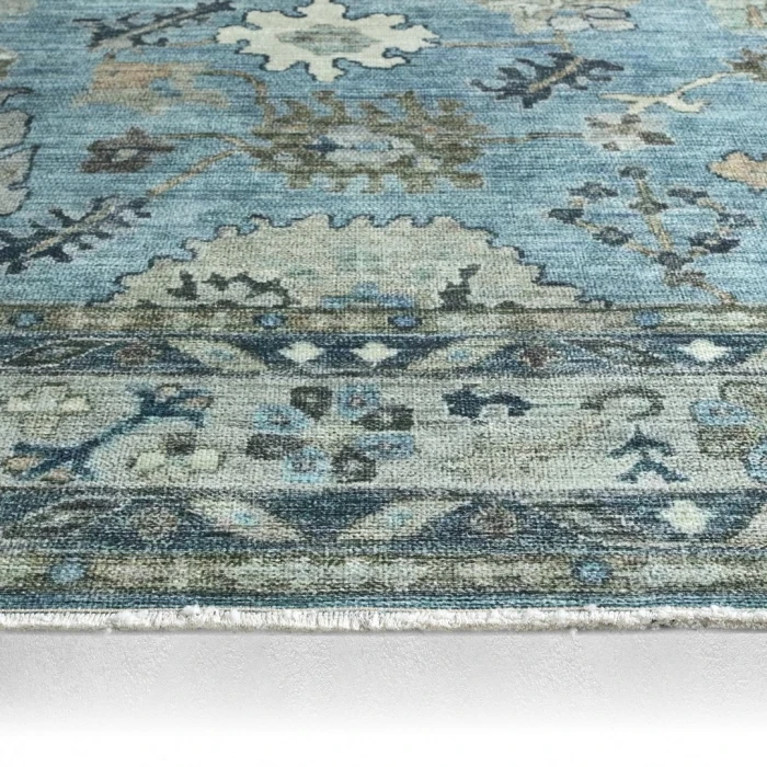 Jaipur Living Zelara BOH34 Oriental Blue/Gray Area Rug (7'10"X9'10")