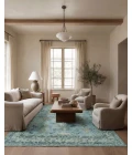 Jaipur Living Zelara BOH34 Oriental Blue/Gray Area Rug (7'10"X9'10")