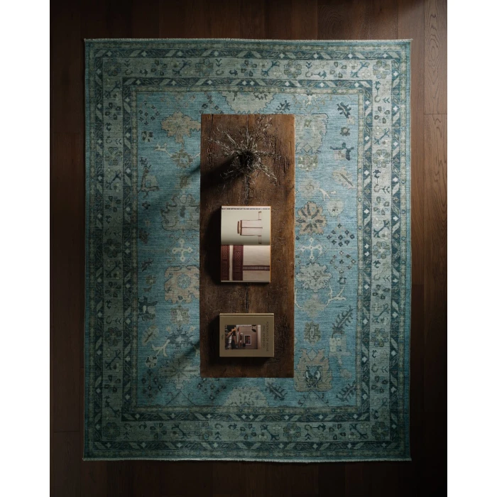 Jaipur Living Zelara BOH34 Oriental Blue/Gray Area Rug (7'10"X9'10")