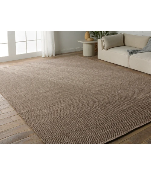 Jaipur Living Alyster Natural Solid Taupe Area Rug 5'X8'