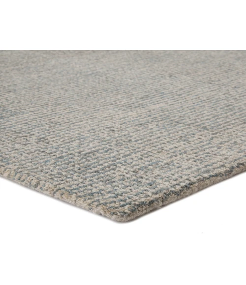 Jaipur Living Oland Handmade Solid White/ Light Blue Area Rug (8'X10')