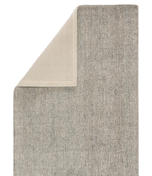 Jaipur Living Oland Handmade Solid White/ Light Blue Area Rug (8'X10')