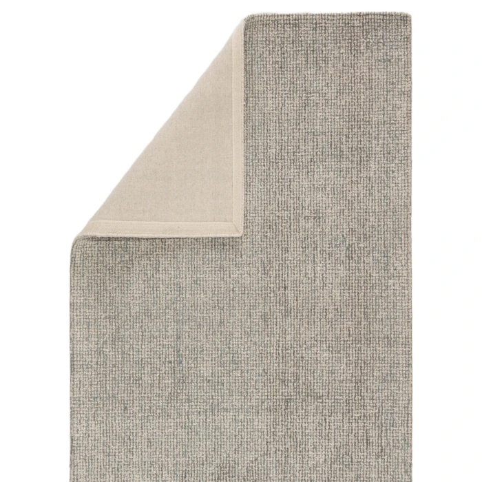 Jaipur Living Oland Handmade Solid White/ Light Blue Area Rug (9'X12')