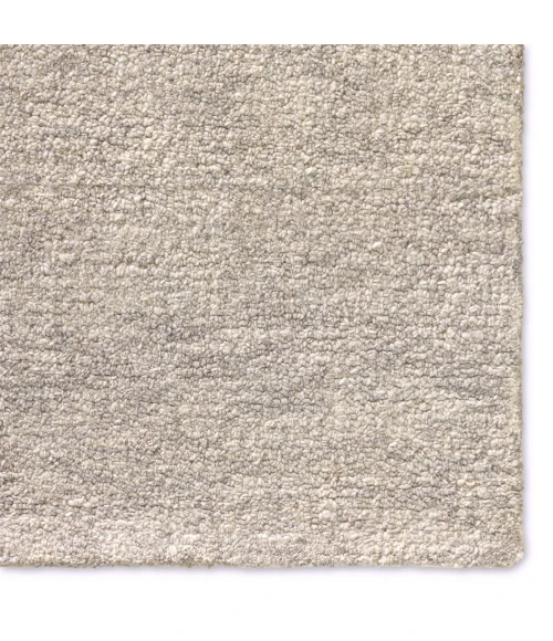 Jaipur Living Oland Handmade Solid Ivory/ Gray Area Rug (8'X10')