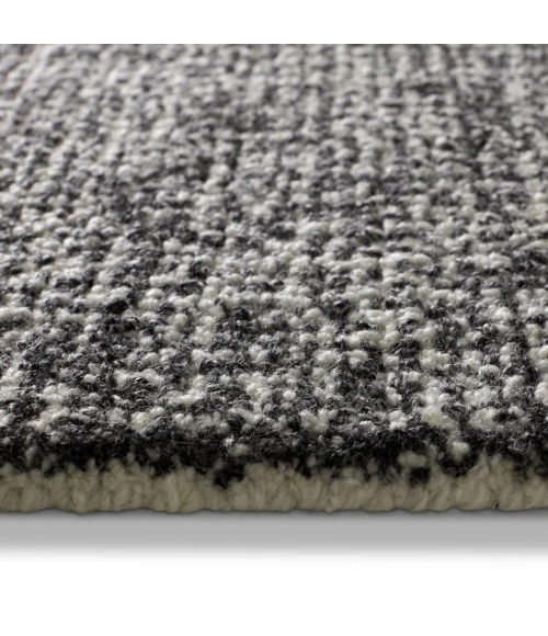 Jaipur Living Oland Handmade Solid Cream/ Black Area Rug (5'X8')