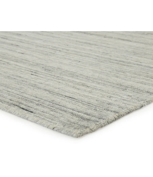 Jaipur Living Danan Handmade Indoor/ Outdoor Solid Gray/ Ivory Area Rug 10'X14'