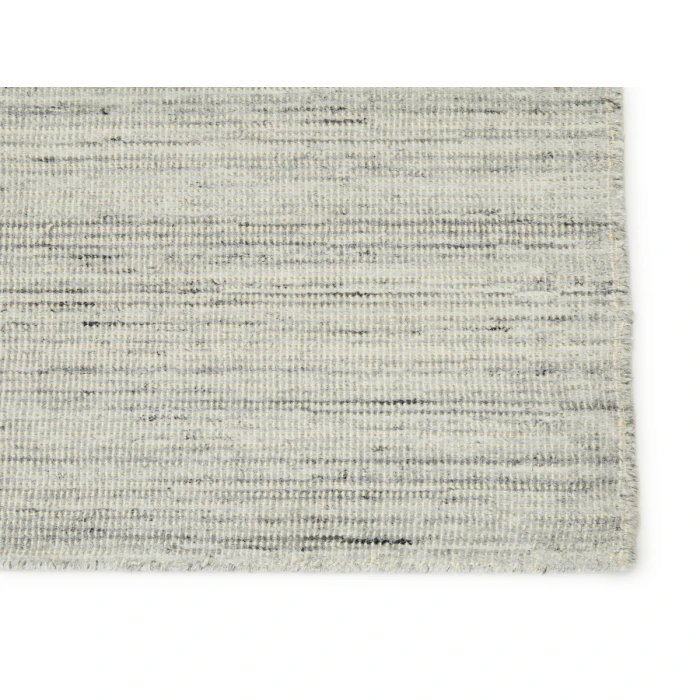 Jaipur Living Danan Handmade Indoor/ Outdoor Solid Gray/ Ivory Runner Rug 3'X10'