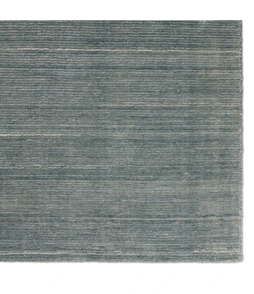 Jaipur Living Danan Handmade Indoor/ Outdoor Solid Blue/ Gray Area Rug 12'X15'
