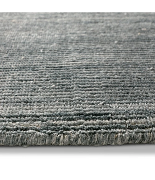 Jaipur Living Danan Handmade Indoor/ Outdoor Solid Blue/ Gray Area Rug 12'X15'