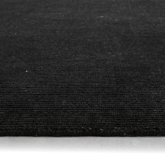 Jaipur Living Danan Handwoven Outdoor Solid Black Runner Rug (3'x10' Rnr)