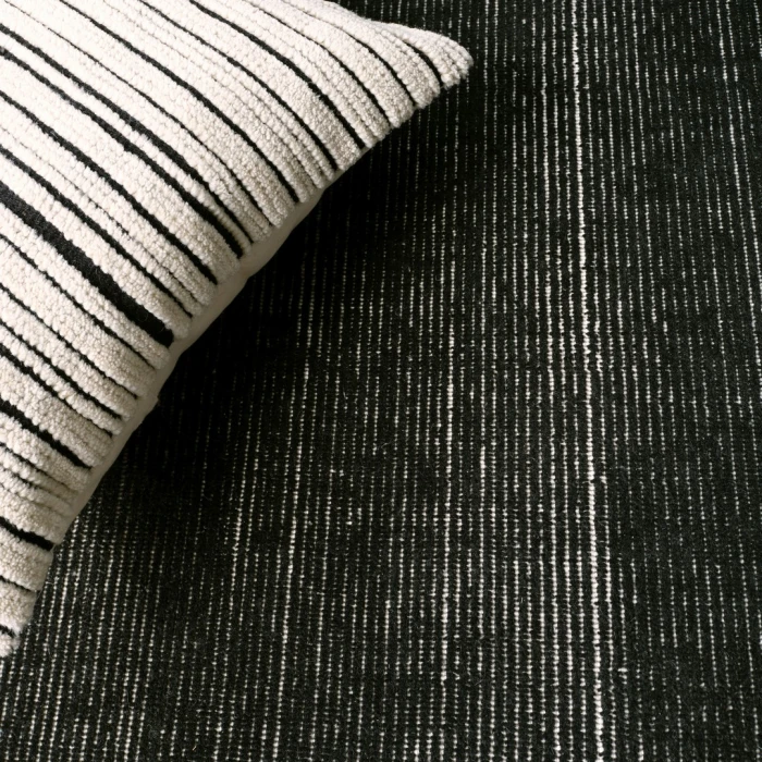 Jaipur Living Danan Handwoven Outdoor Solid Black Runner Rug (3'x10' Rnr)