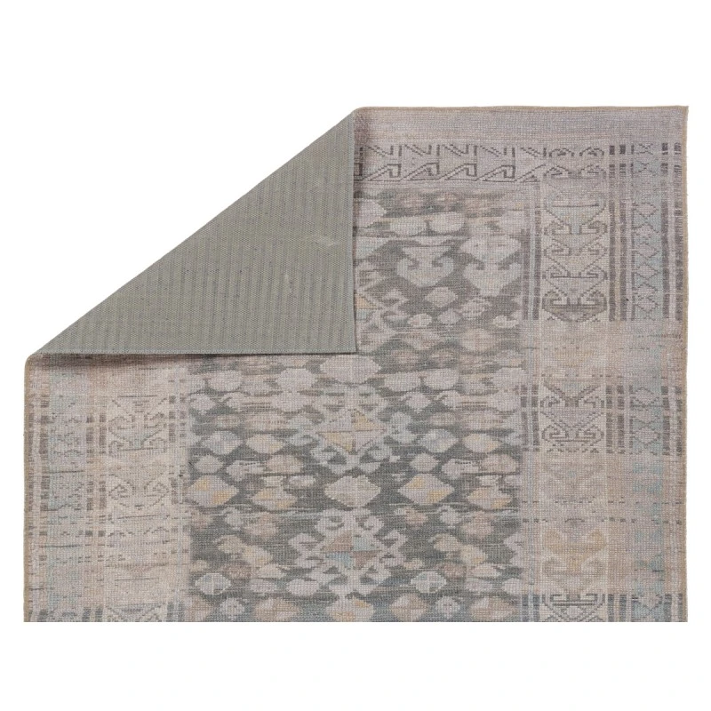 Jaipur Living Oakley Medallion Gray/ Tan Runner Rug 2'X6'