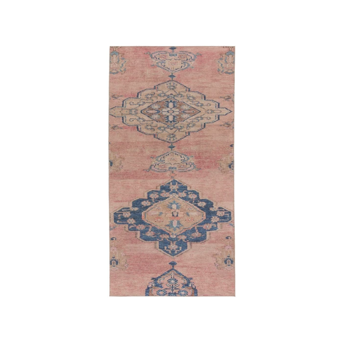 Jaipur Living Clanton Medallion Pink/ Blue Area Rug 2'X4'