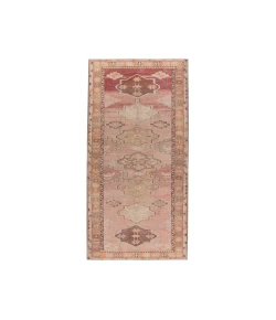 Vibe by Jaipur Living Canteena Jesse CAN05 Orange - Pink 3 ft. X 10 ft. Rectangle Rug