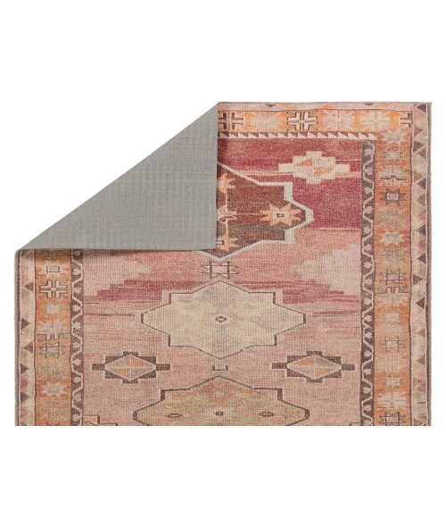 Jaipur Living Jesse Medallion Orange/ Pink Area Rug 2'X4'