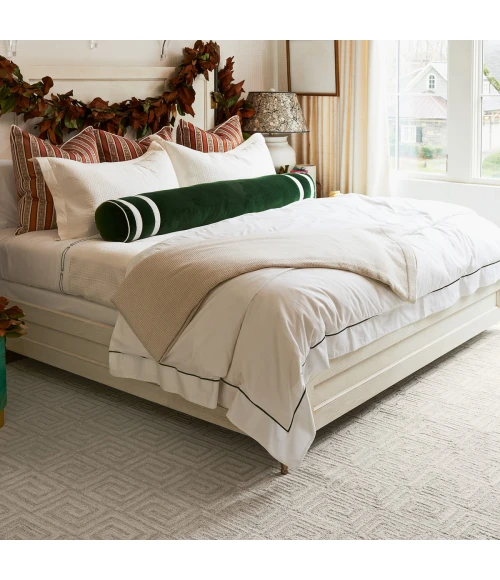 Jaipur Living Harkness Handmade Geometric White/ Gray Area Rug 6'X9'