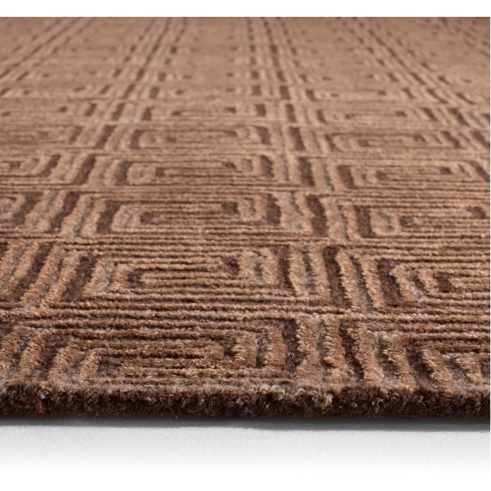 Jaipur Living Harkness Tufted Modern/Contemporary Brown Area Rug (18" Swatch)