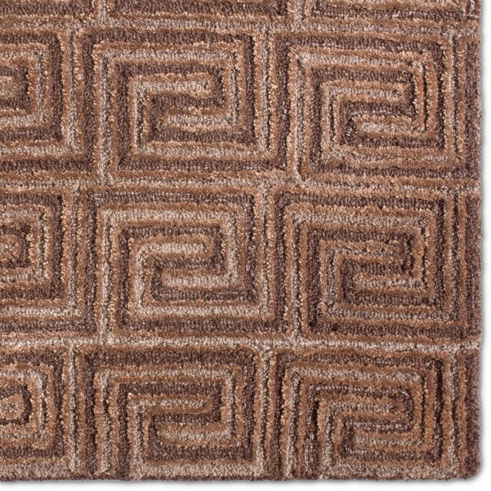 Jaipur Living Harkness Tufted Modern/Contemporary Brown Area Rug (18" Swatch)