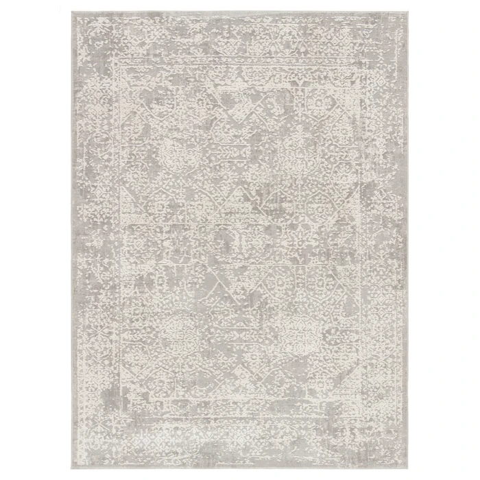 Jaipur Living Lianna Abstract Gray/ White Area Rug (4 X6 )
