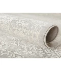 Jaipur Living Lianna Abstract Gray/ White Round Area Rug (6'X6')