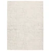 Jaipur Living Cirque Arvo CIQ08 Silver, White 4 ft. X 6 ft. Rectangle Rug