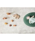 Jaipur Living Arvo Abstract Silver/ Ivory Area Rug 6'7"X9'6"