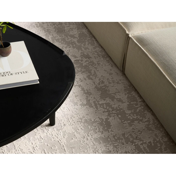 Jaipur Living Cirque Silver CIQ08 18 in. Swatch Square Rug