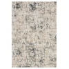 Jaipur Living Cirque Arvo CIQ09 White, Dark Gray 4 ft. X 6 ft. Rectangle Rug
